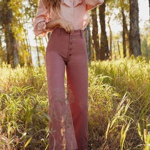 Christy Dawn The Noah Pant Wide Leg High Waist 🌼